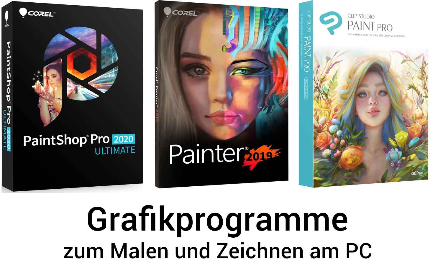 Grafikprogramme Ubersicht Software Zum Malen Zeichnen Am Pc