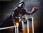 Darth Vader: Photoshop Retusche
